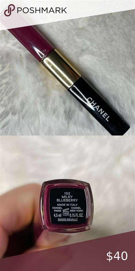 milky blueberry chanel|LE ROUGE DUO ULTRA TENUE ULTRA WEAR LIQUID LIP .